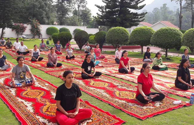 Himachal Dental College — Yoga Practiced Regularly Can Significantly Contribute To A Calmer Healthier Mind