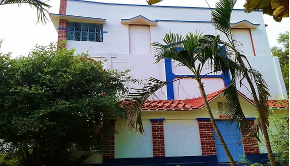 Front View of the Building — Tagore Institute of Art and Education