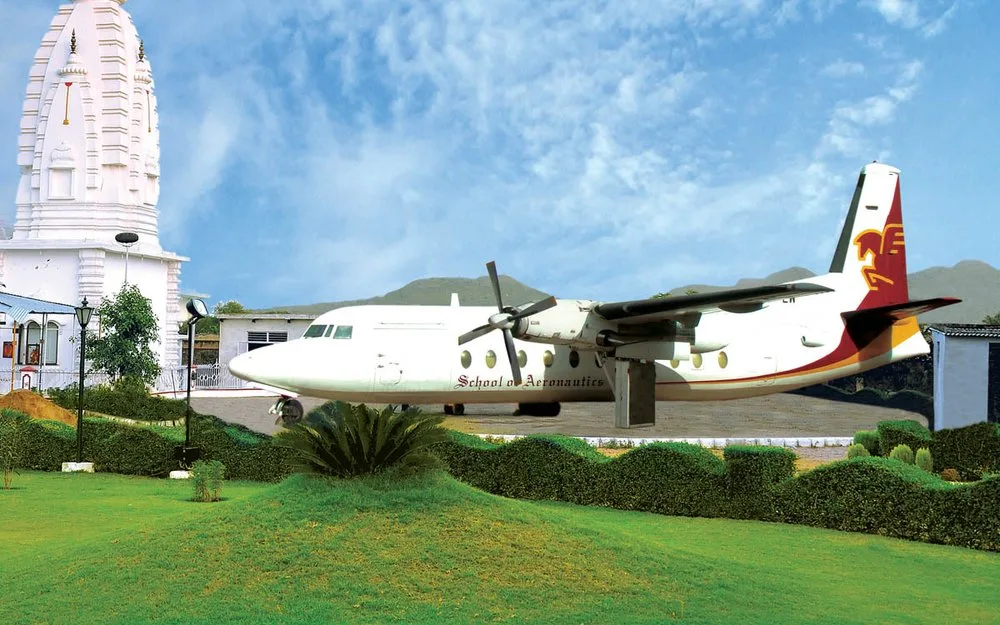 Aeronautical Engineering / Aircraft Maintenance Engineering Aircraft for Practicals — school-of-aeronautics-neemrana