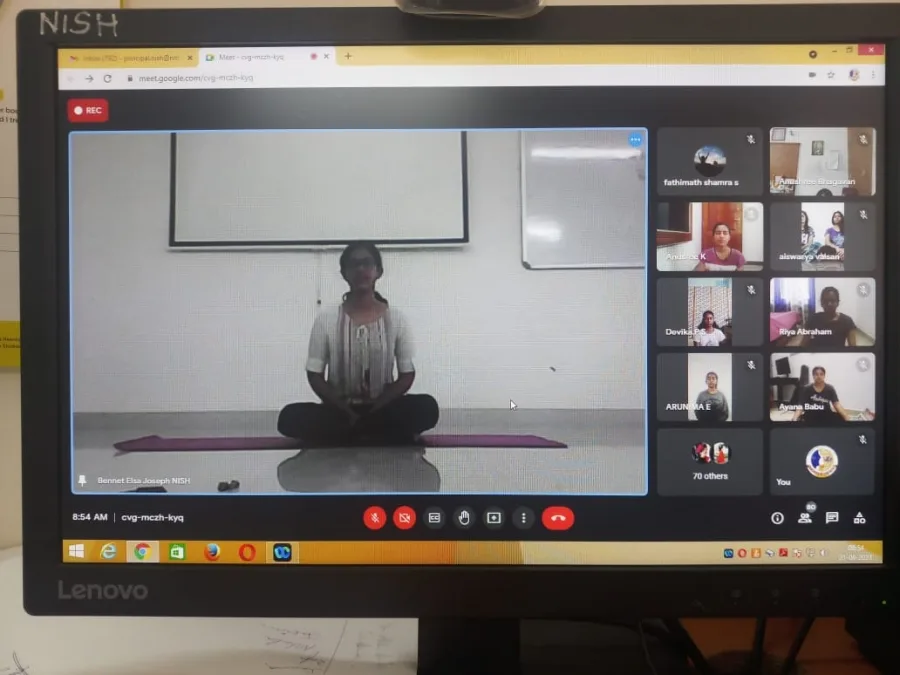 International Yoga Day — Nitte Institute of Speech and Hearing