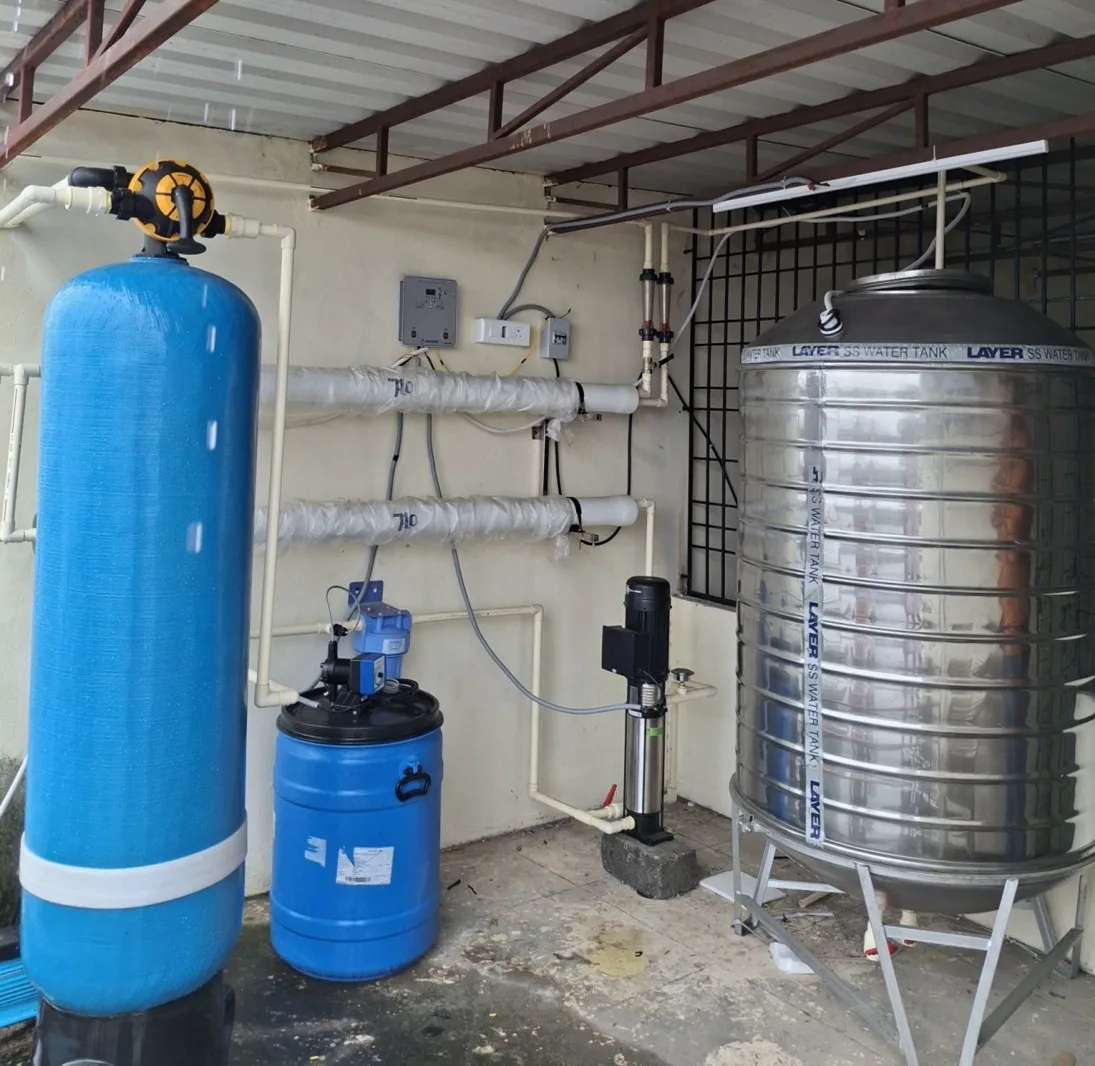 Water Plant Advanced RO (Reverse Osmosis) — Srinivasarao College of Pharmacy