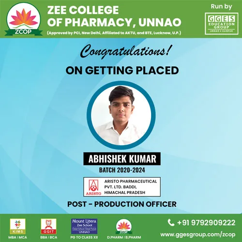Placement---Abhishek-Kumar-Compressed — Zee College of Pharmacy