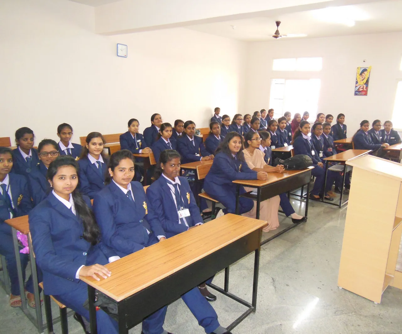 Class room... — St. Teresa Degree College for Women