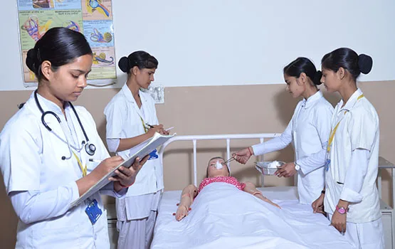 ssvgi students, best college for nursing in UP — Shri Siddhi Vinayak School of Nursing