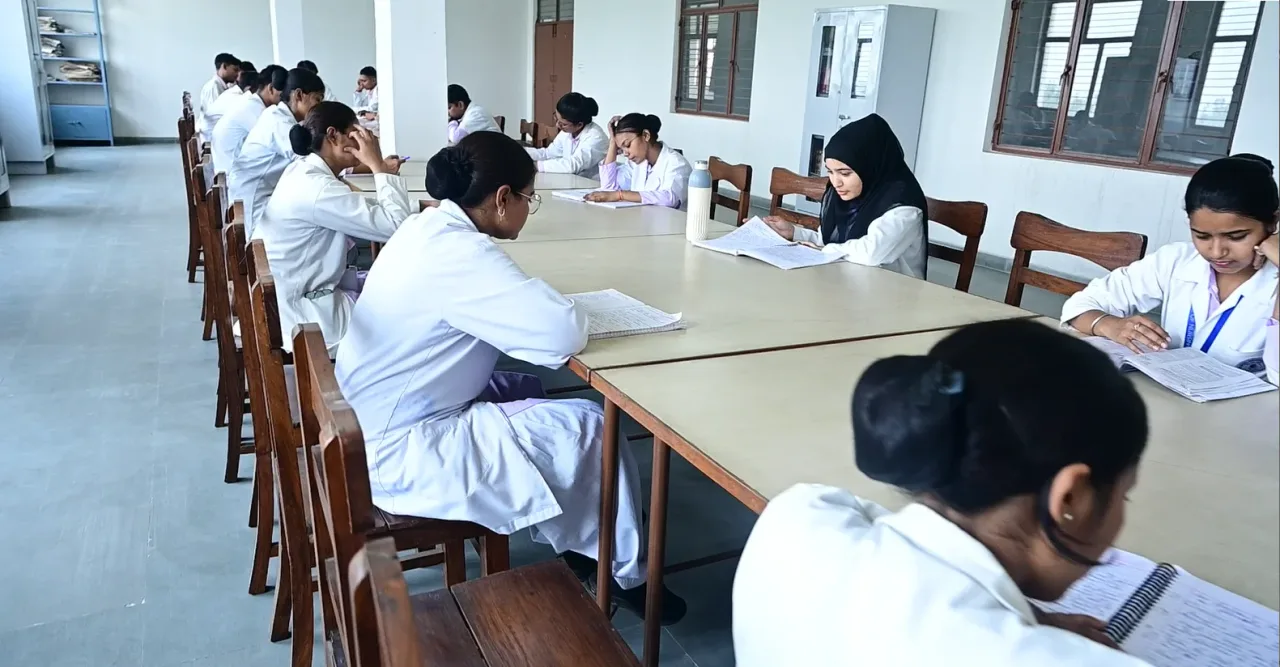 Central Library — Kothiwal College of Nursing