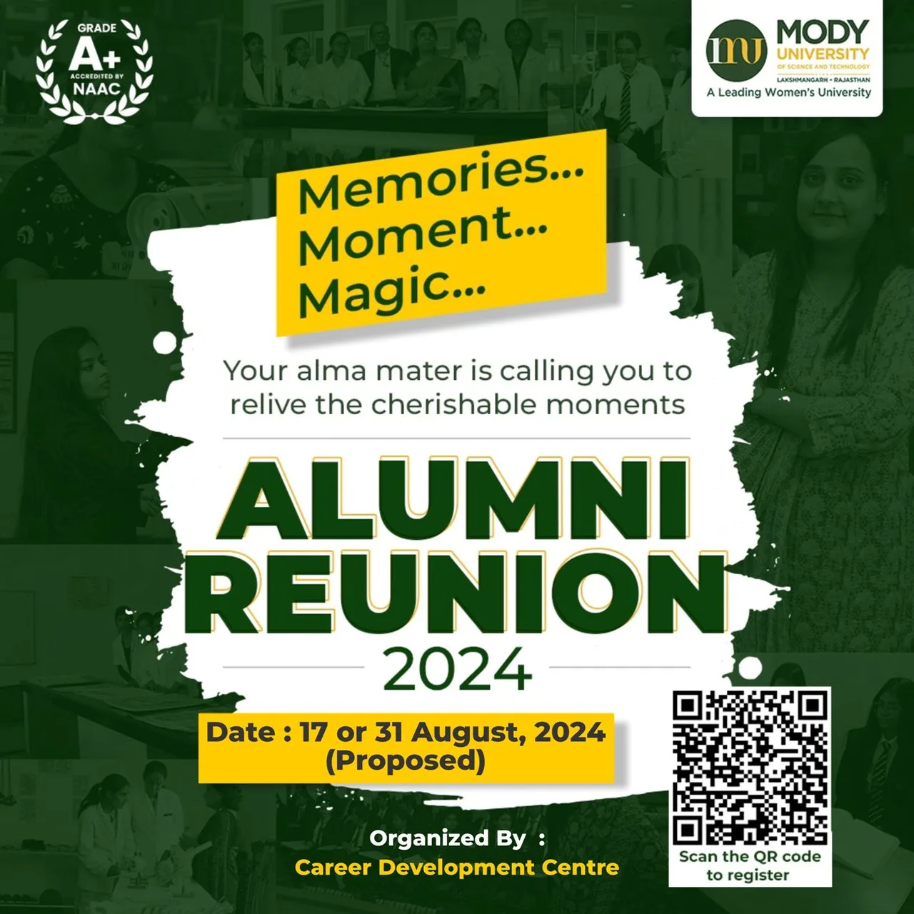 Alumni Reunion 2024 — Mody University of Science and Technology