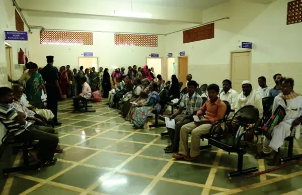 General Hospital building at Mahavir Institute of Medical Sciences