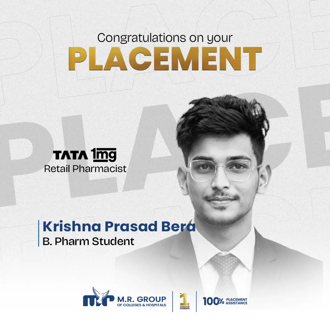 placement-krishna-prasad-bera — M.R. College of Pharmaceutical Sciences and Research