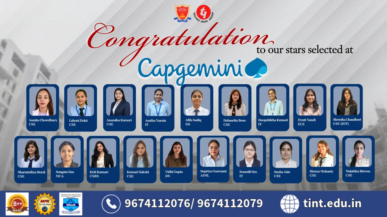 Capgemini 2026 — techno-international-new-town-rajarhat