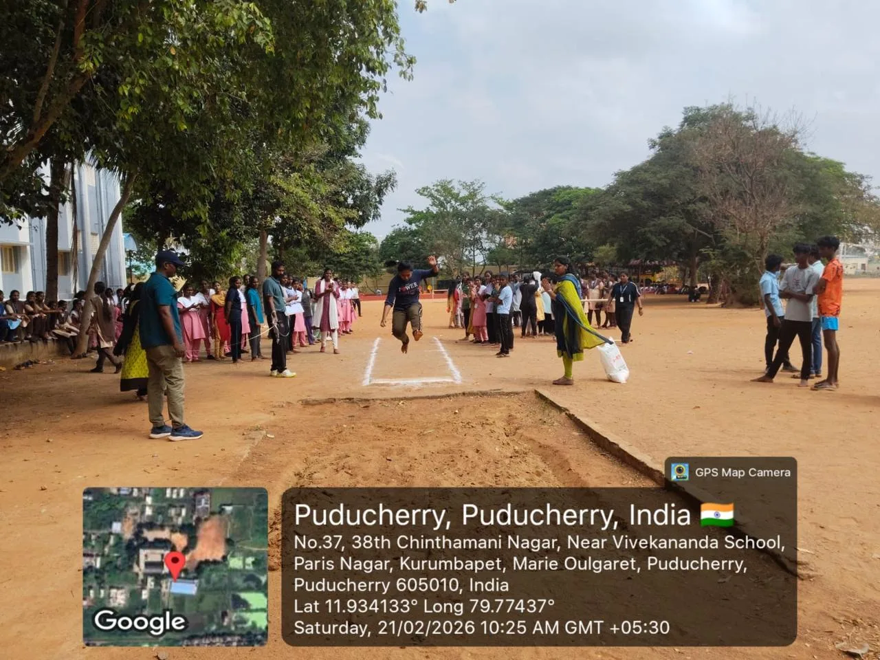 Sports Meet 2026 – Torch Lighting Ceremony — College of Nursing, East Coast Institute of Medical Sciences