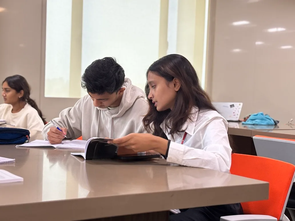 Library - Study lounge — Narsee Monjee Institute of Management Studies (NMIMS), Bengaluru Campus