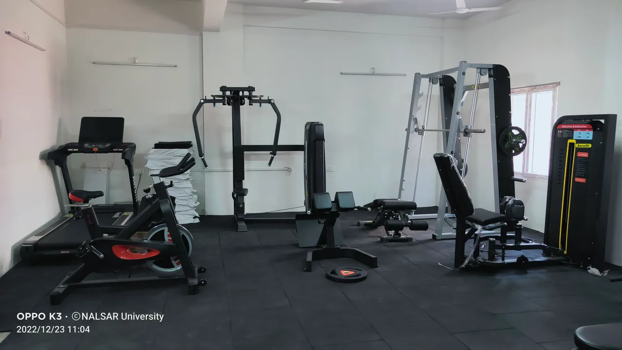 Gymnasium image 1 — NALSAR University of Law