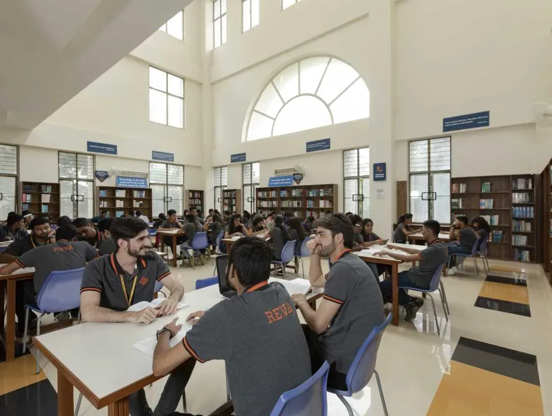 REVA Central Library independent building — REVA University