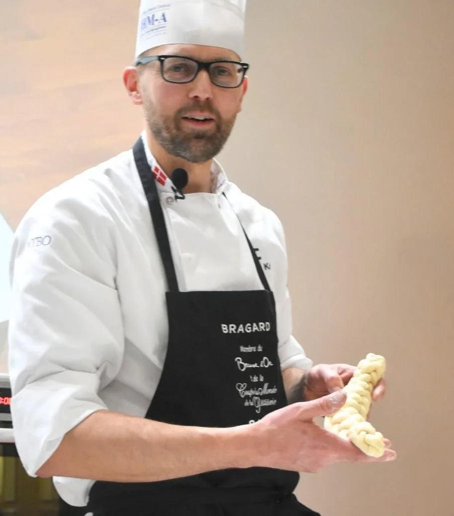 Chef Carsten Kej pastry arts masterclass expert teaching culinary techniques at IHM Aurangabad — Institute of Hotel Management, Aurangabad