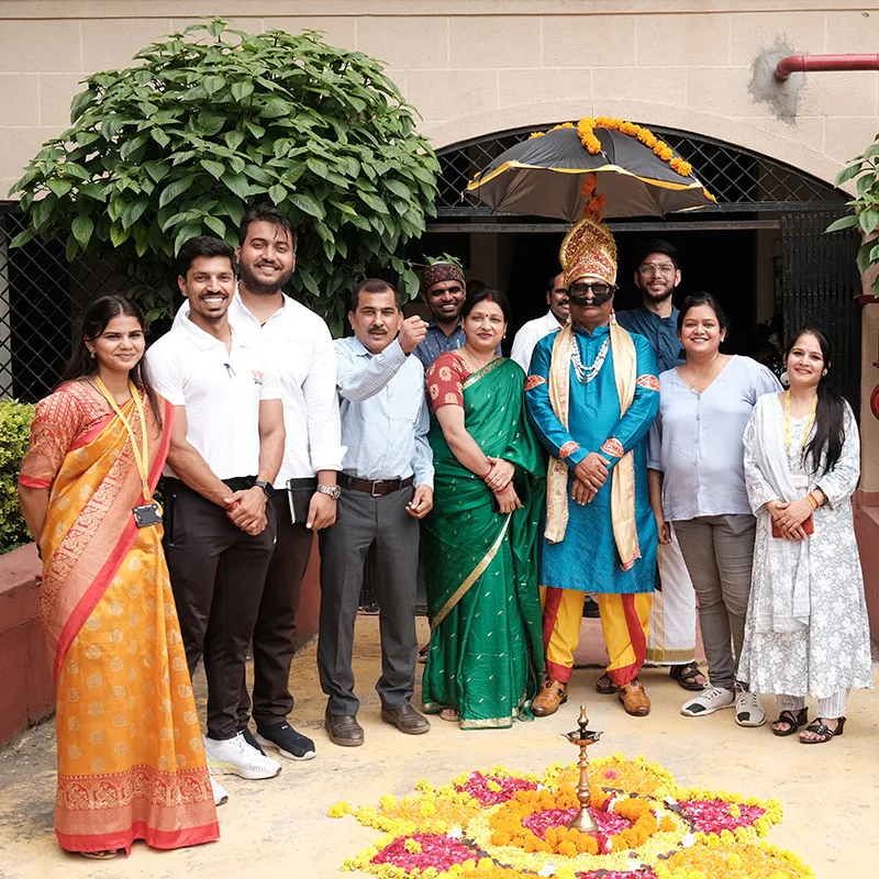 Onam festival event participants at VNS — VNS Group of Institutions