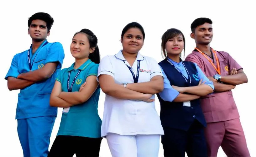 Mount Shepherd College of Nursing — Official Gallery Image Posed Students In Nursing College Uniforms