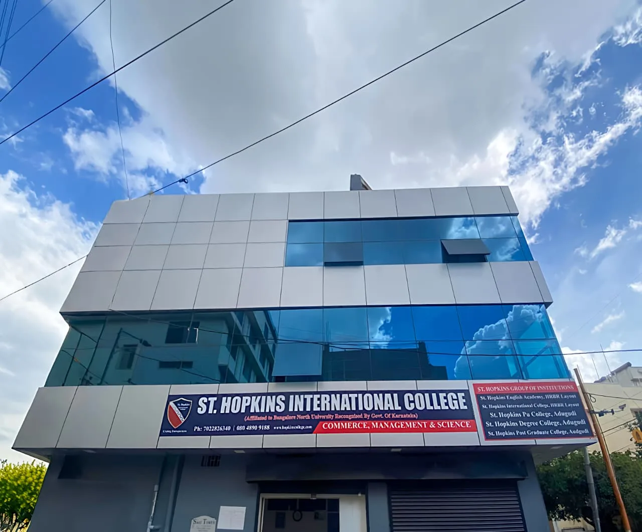 College Campus — st-hopkins-college-of-management-bengaluru