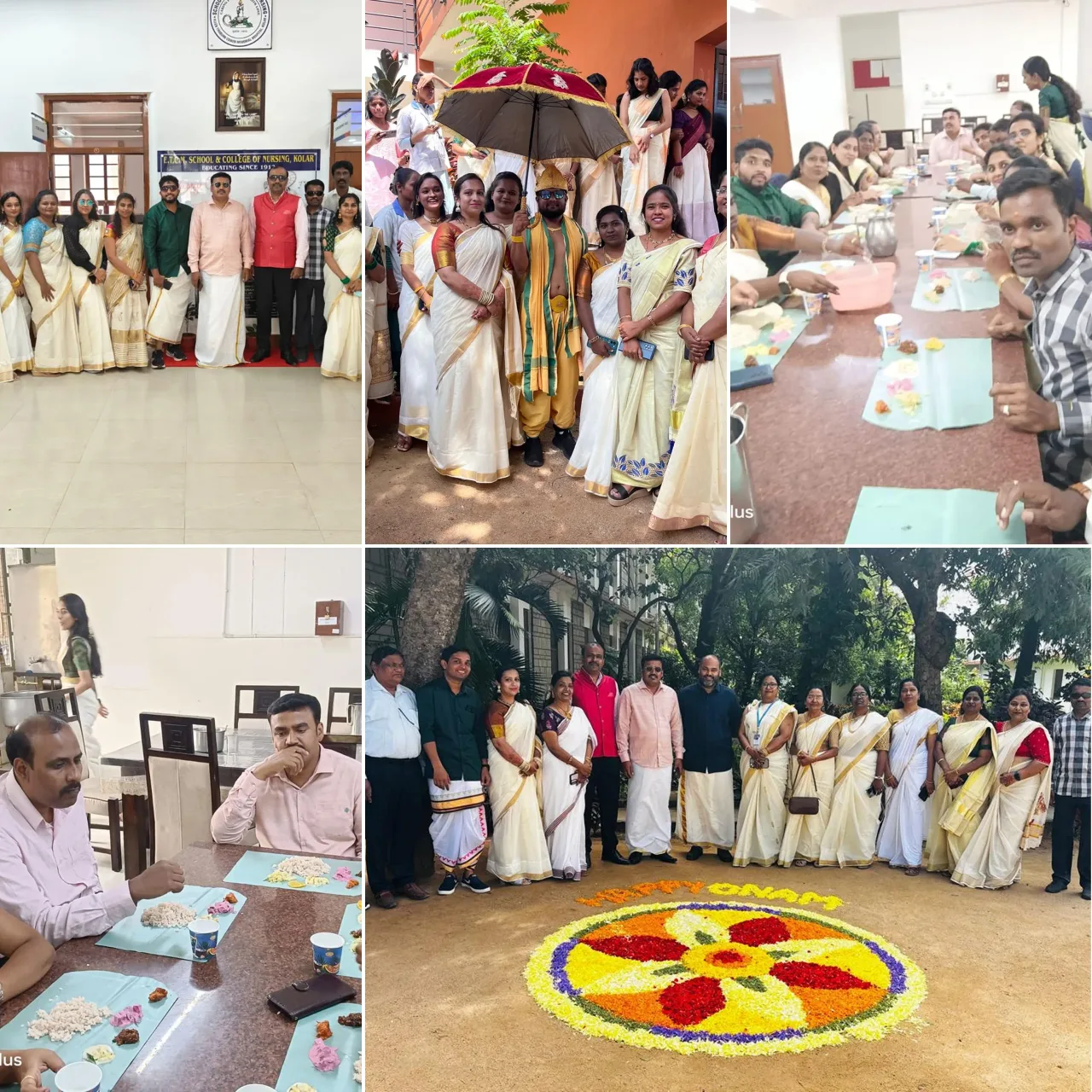 Onam Celebration — ETCM School & College of Nursing