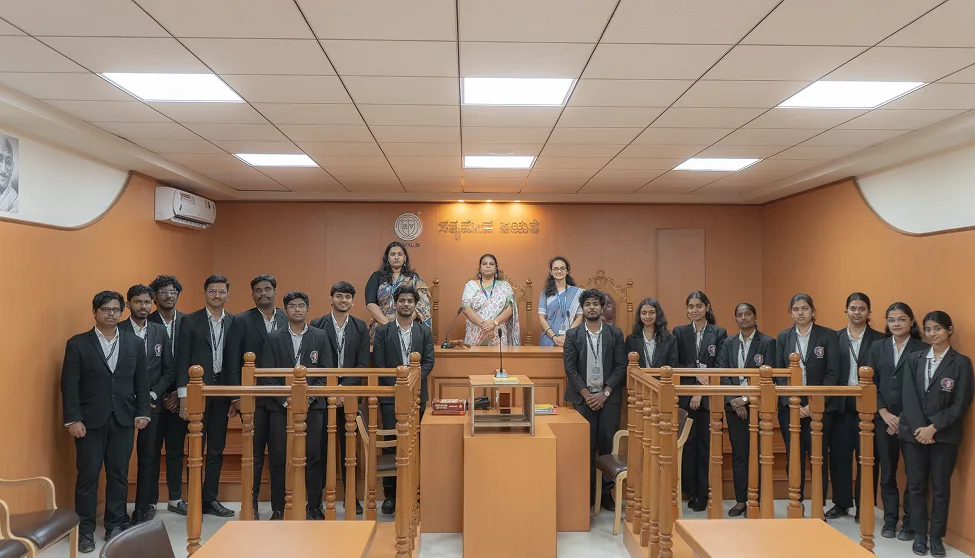 Moot Court Hall — MKPM RV Institute of Legal Studies
