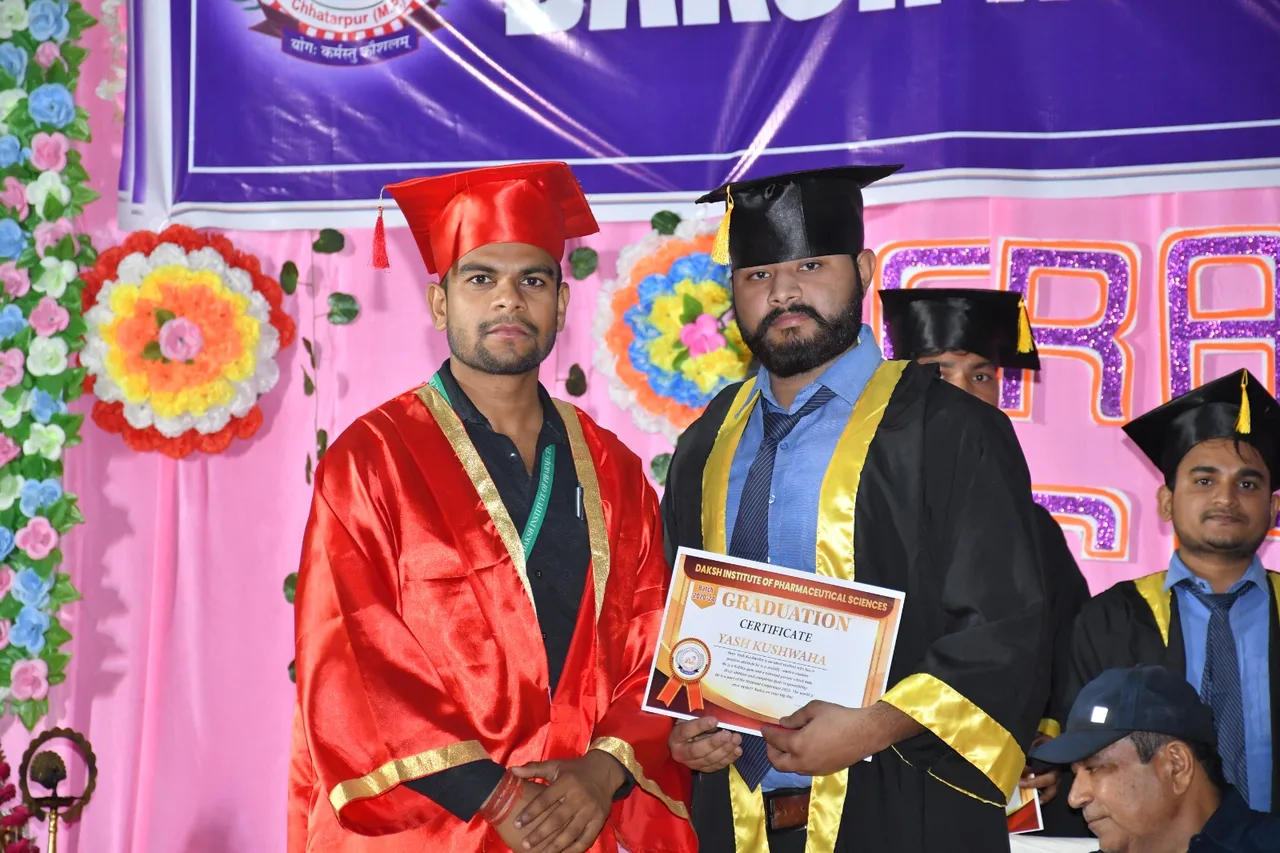 Graduation ceremony 2020-24 — Daksh Institute of Pharmaceutical Science