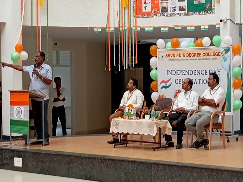 Independence Day Celebration — SVVN Degree College