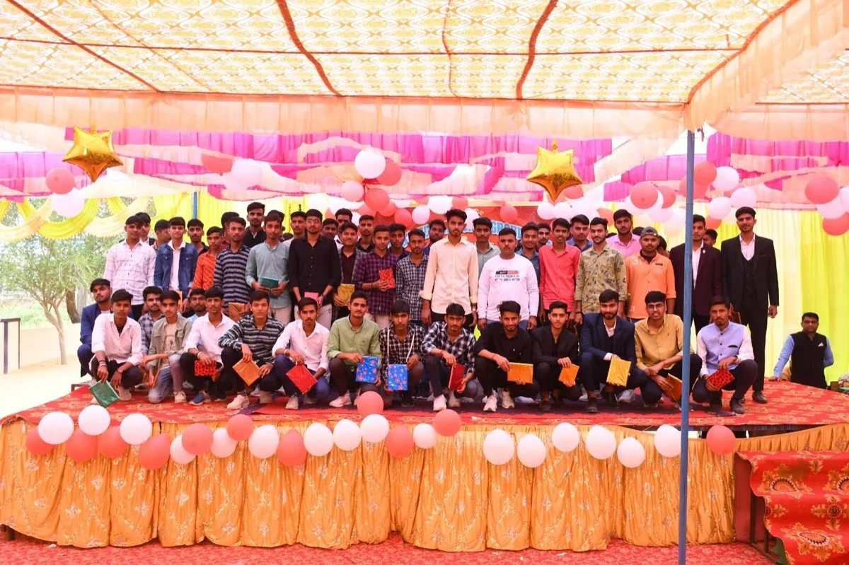 Annual function on campus — Adarsh Rajasthan P.G. College