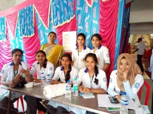 Medical camp at Neralekatte — Pragathi Institute of Allied Health Sciences / Pragathi College of Paramedical Sciences