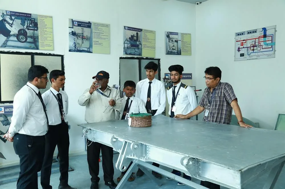 Aircraft Hydraulic System Training Laboratory — indira-institute-of-aircraft-engineering-pune