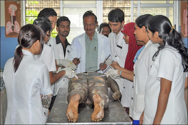 DEPARTMENT OF HUMAN ANATOMY — Shree Shiv Basav Jyoti Homoeopathic Medical College & Hospital Belgaum