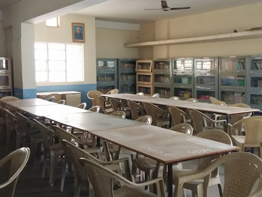Aishwarya School of Nursing — Library Reading Room