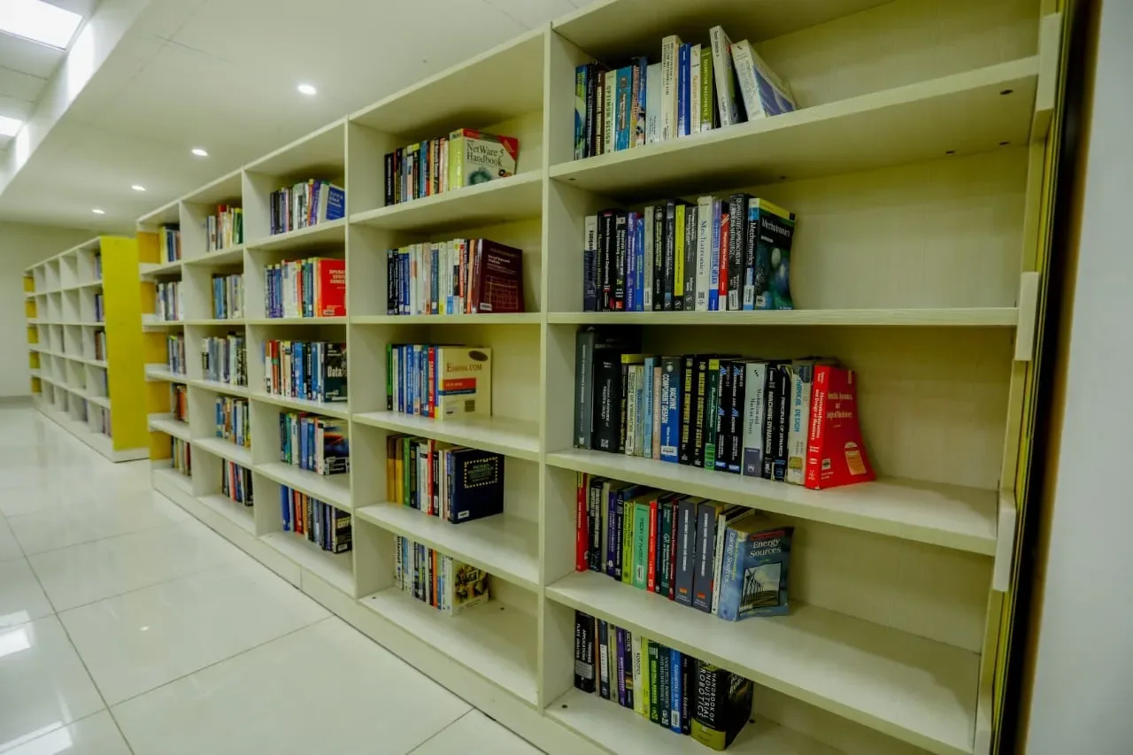 BMSCE library reading hall — B.M.S. College of Engineering