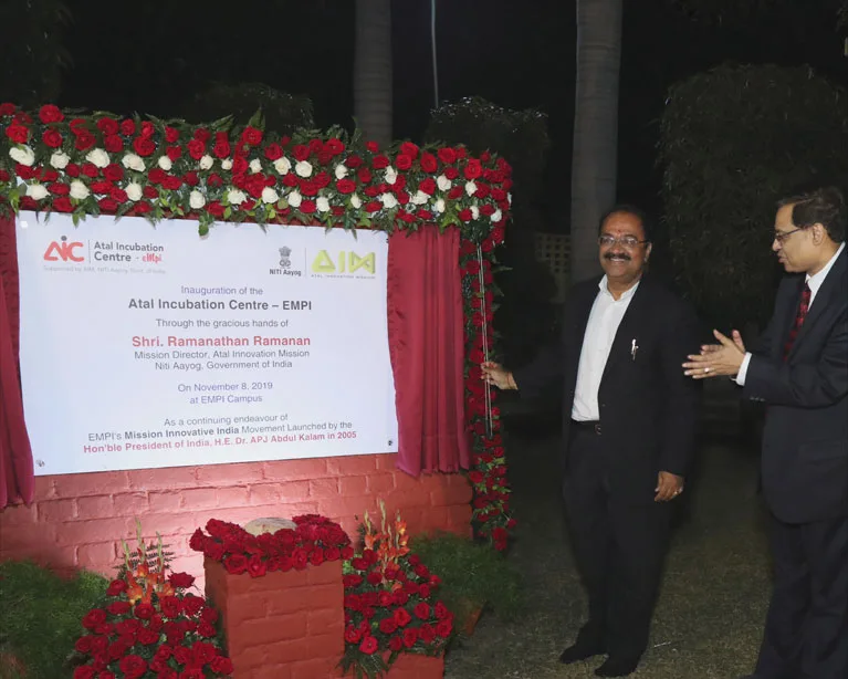 Atal Incubation Centre at EMPI — Entrepreneurship & Management Processes International
