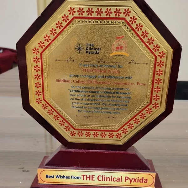 siddhant college of pharmacy received award — siddhant-college-of-engineering-pune