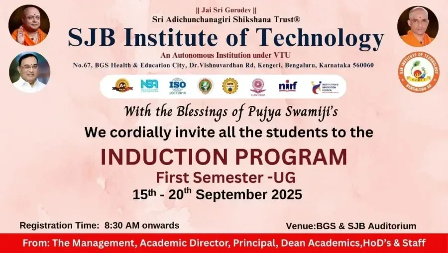 SJBIT convocation ceremony — SJB Institute of Technology