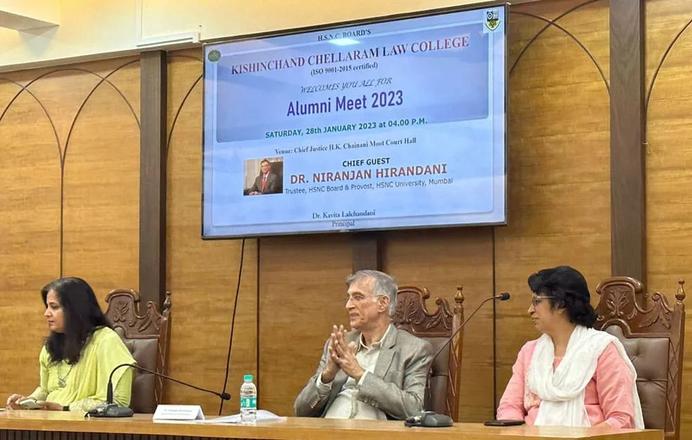 Alumni Get together — Kishinchand Chellaram Law College