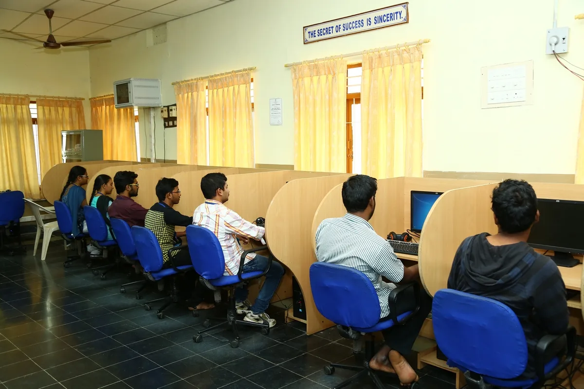 Prasad V. Potluri Siddhartha Institute of Technology — Central Library Image On Official Library Page