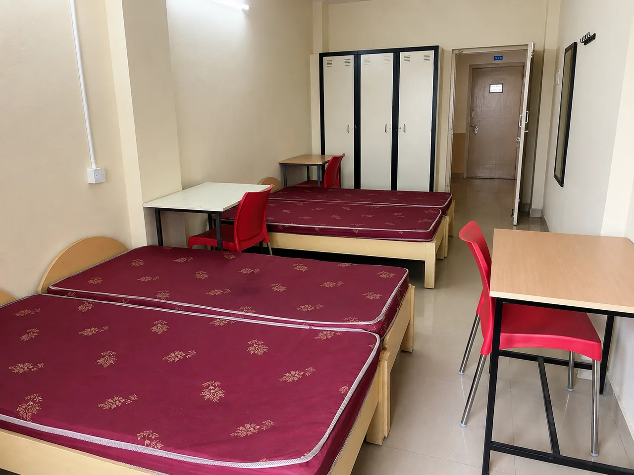 Boys Hostel rooms 4 sharing — Maharaj Vijayaram Gajapathi Raj College of Engineering (Autonomous)