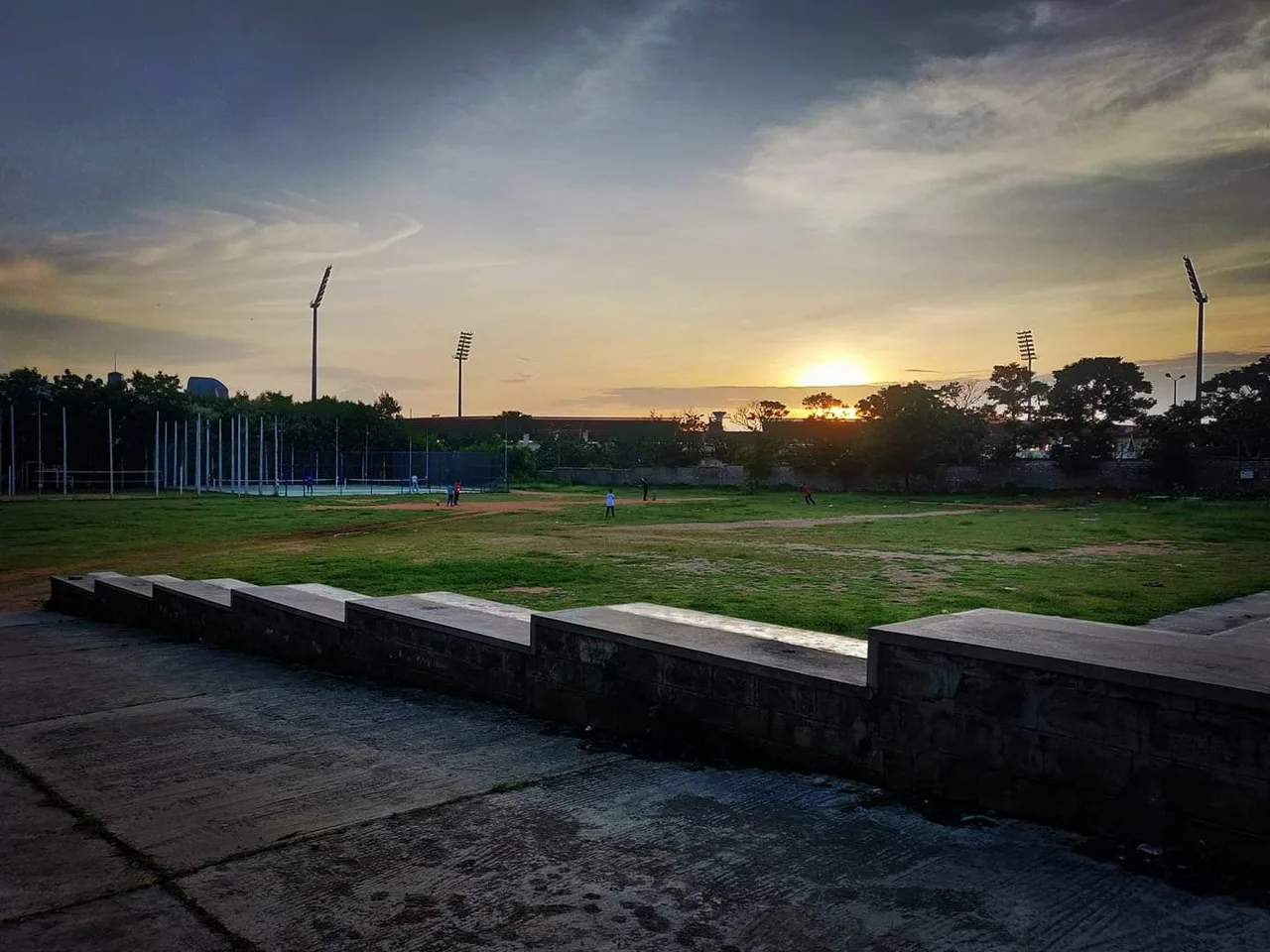 IIIT Hyderabad cricket grounds — iiit-hyderabad