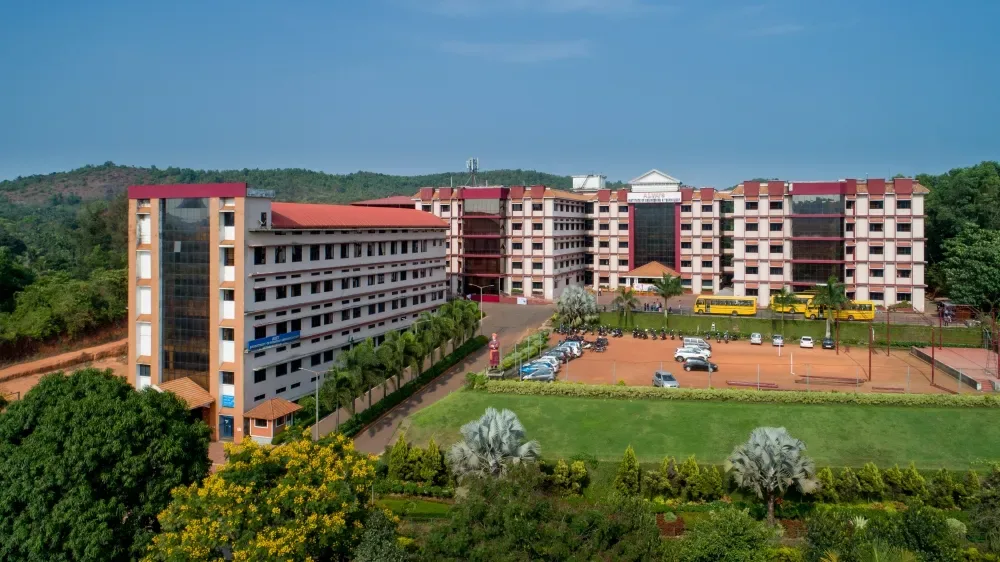 Exterior of a multi-storey Alva's campus building — Alva's College of Nursing