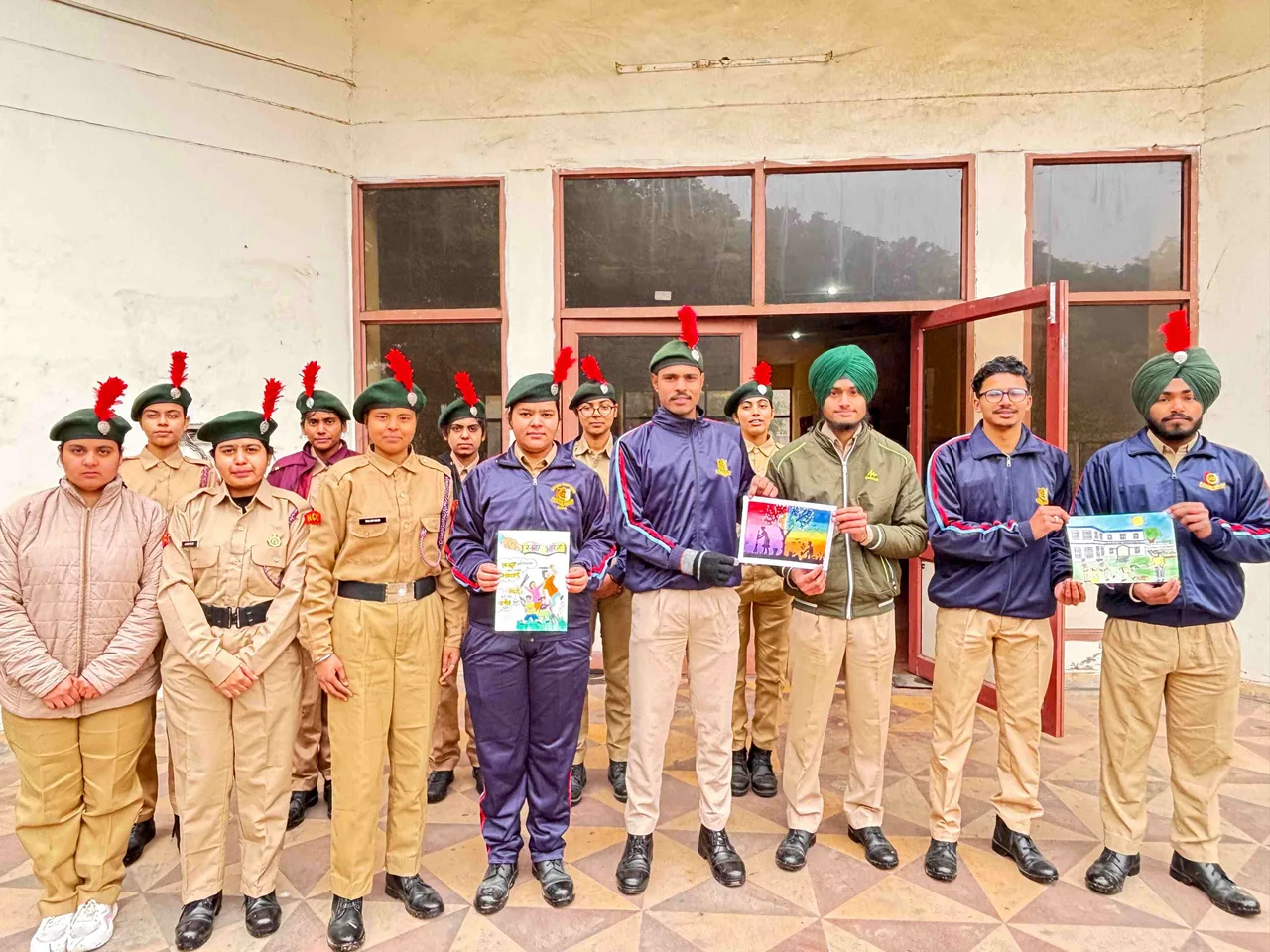 NCC Army Cadets on Foot Policing Duty – January 2026 — Baba Banda Singh Bahadur Engineering College