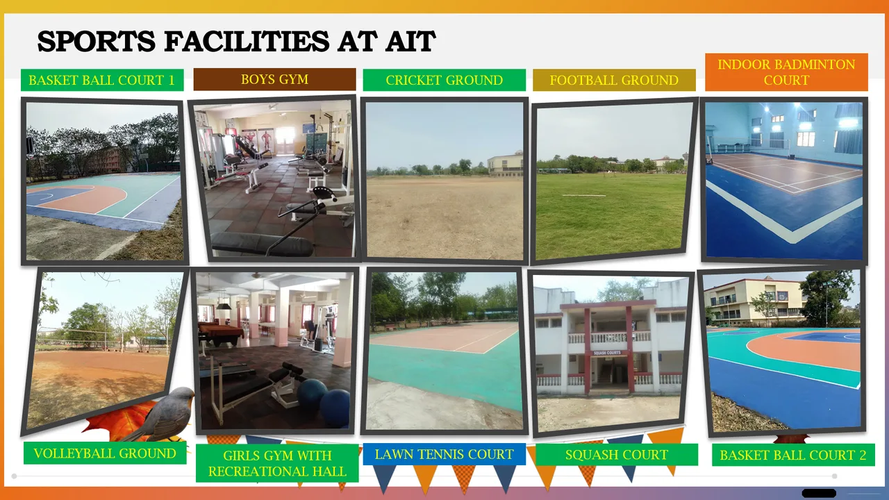 Multipurpose Hall / indoor games facility — Army Institute of Technology