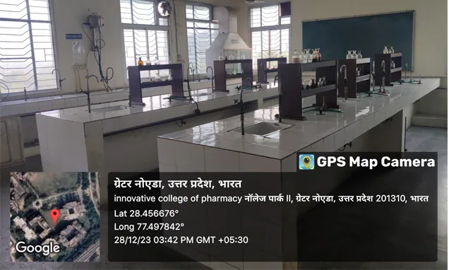 b pharma chemistry lab inner — Innovative College of Pharmacy