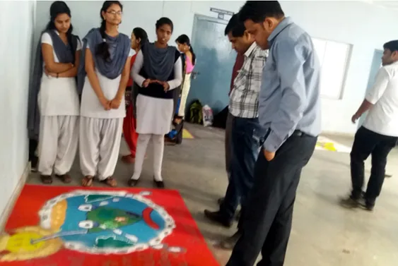 Rangoli Competition — Rajiv Academy for Pharmacy