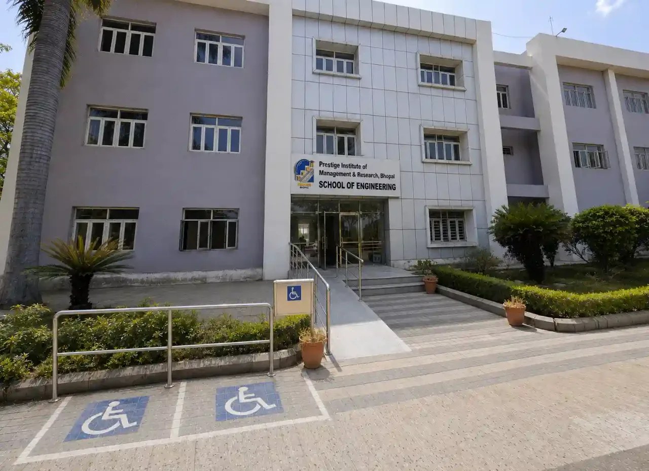 Divyangjan Parking — Prestige Institute of Management and Research, Bhopal