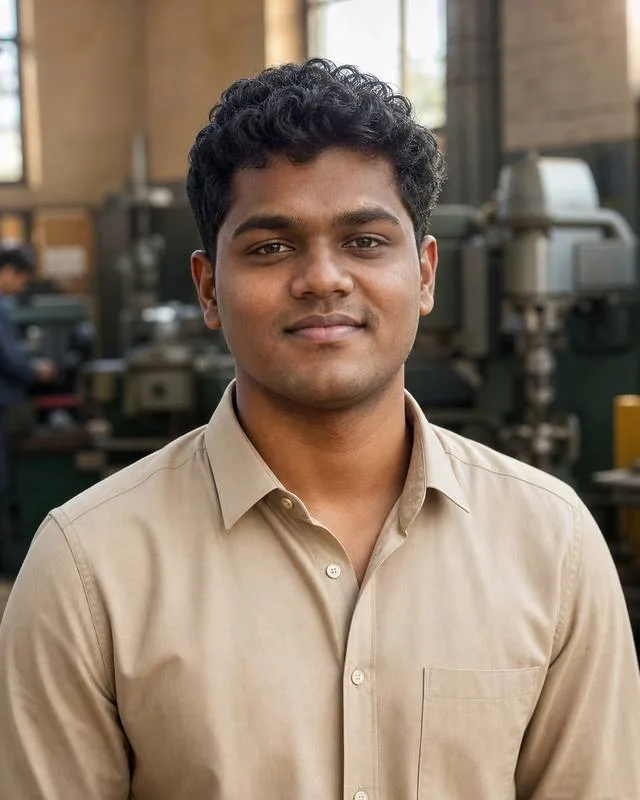 SVEB student working on an engineering project — Swamy Vivekananda Engineering College