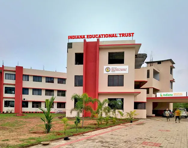 Indiana College of Nursing — Homepage About Section Image Beside The Official Indiana Education Institute Hospital Camp