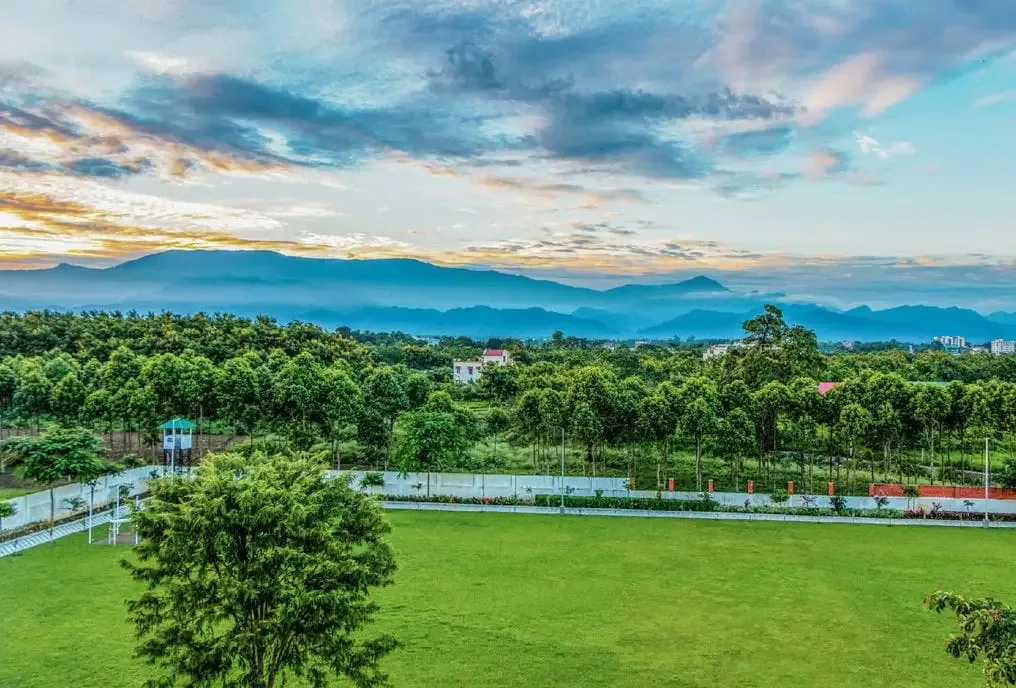 Balanced development — green campus — Inspiria Knowledge Campus