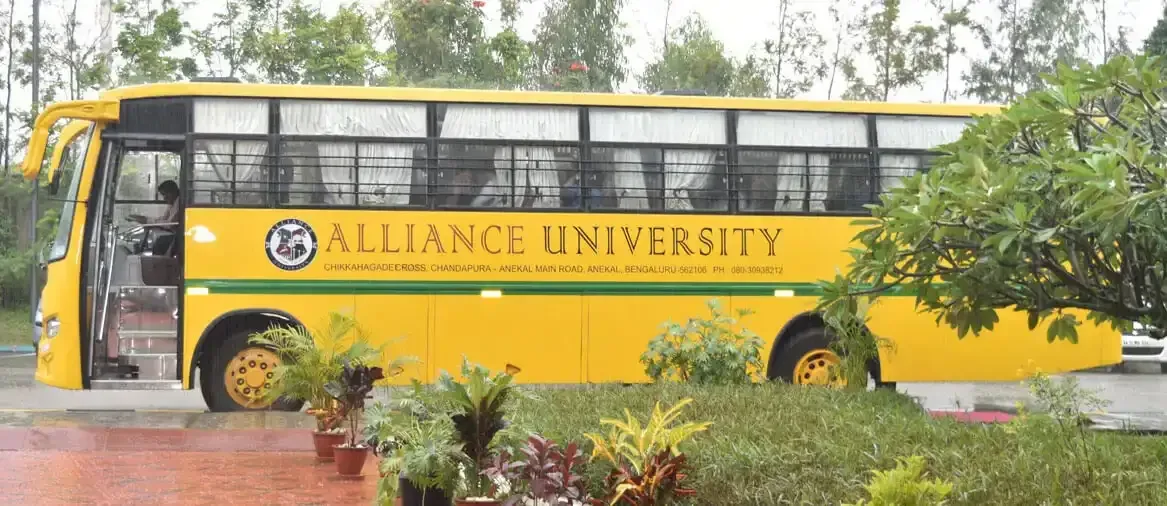 Quadrangle gathering area — Alliance College of Engineering and Design