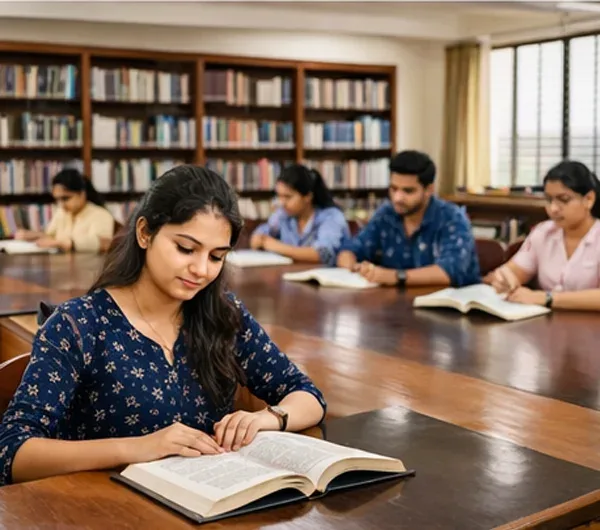 Library and Reading Room — Ramakrishna Ayurvedic Medical College, Hospital and Research Centre