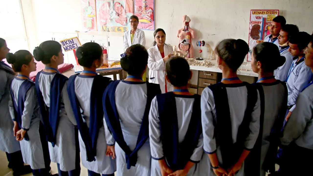 Freshers Party 2023 — Krishna Nursing and Paramedical Institute